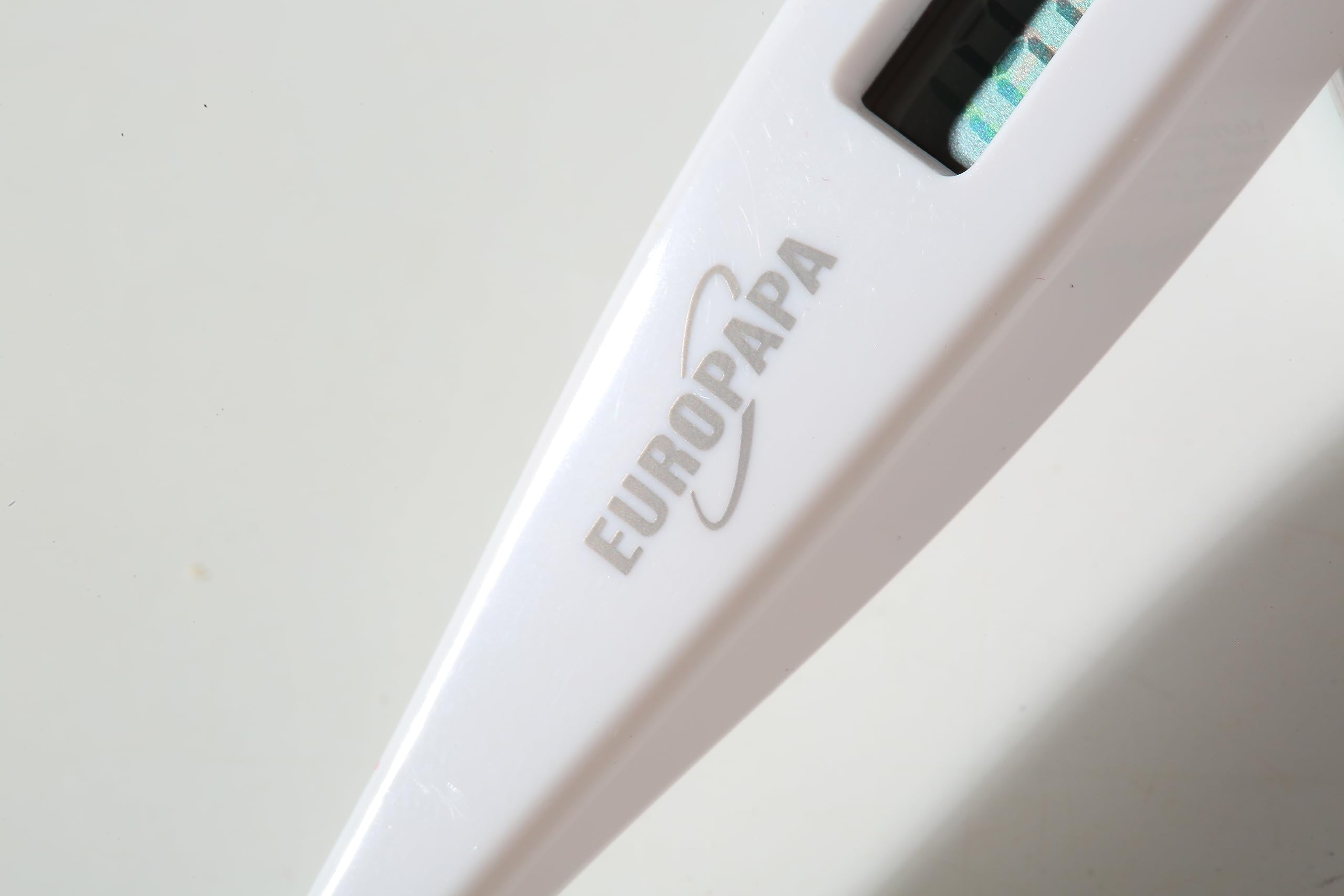 EUROPAPA 2 Stück Digitales Fieberthermometer für Babys, Kinder und Erwachsene, Thermometer für oral, axillar oder rektal, wasserdicht mit Fieberalarm (Grau)