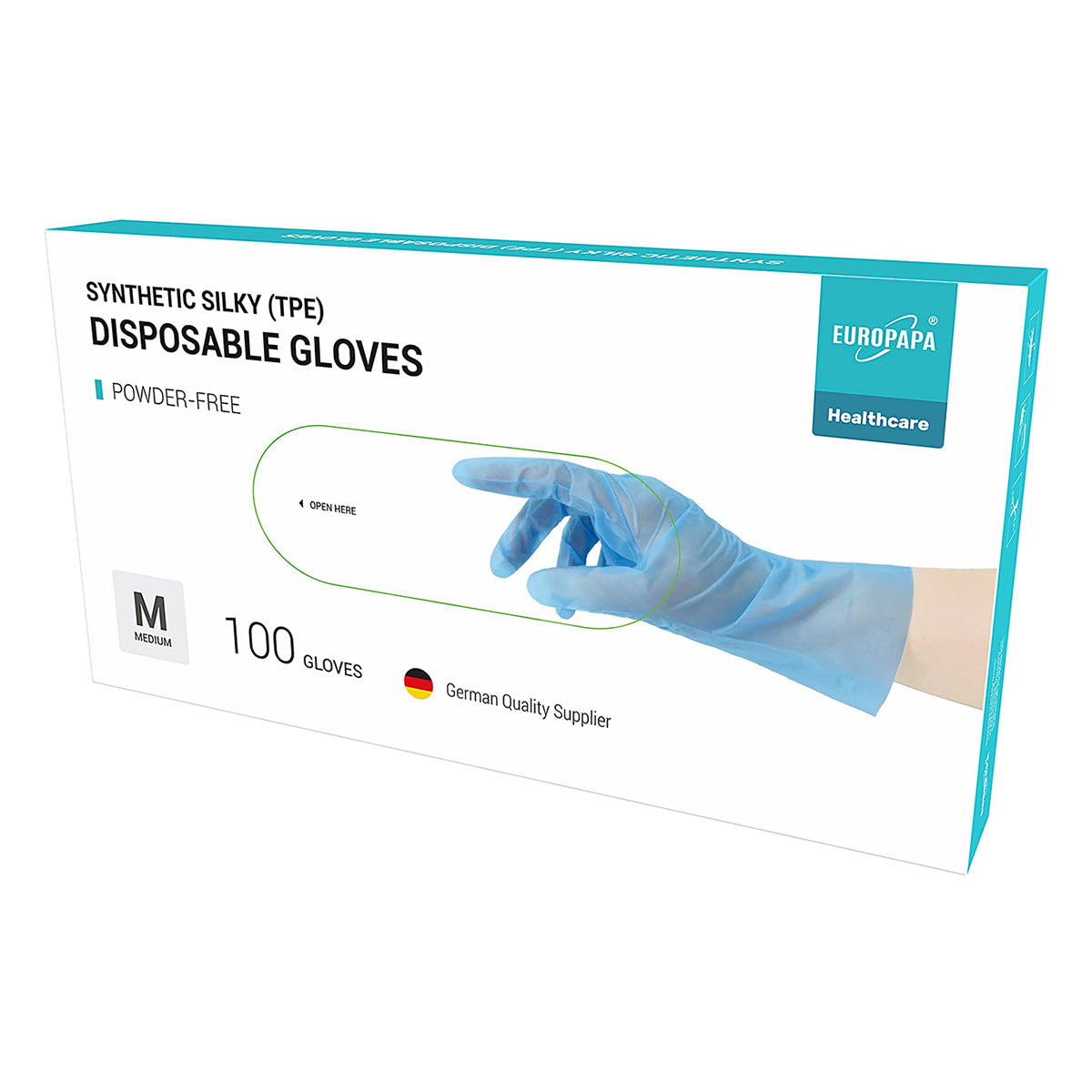 TPE disposable gloves, powder-free, 100/200/300/450 pieces