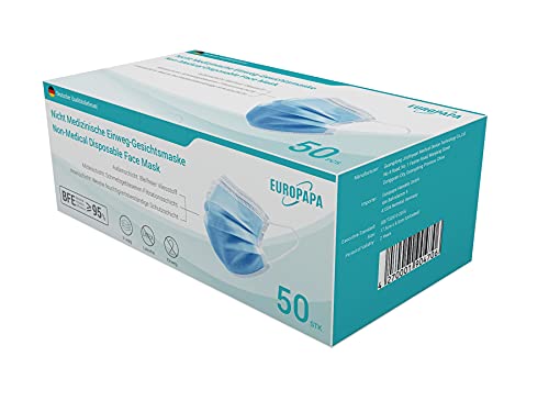 Disposable face masks, 50/100 pieces