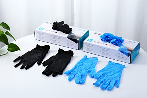 Nitrile examination gloves, powder free, 100 pieces